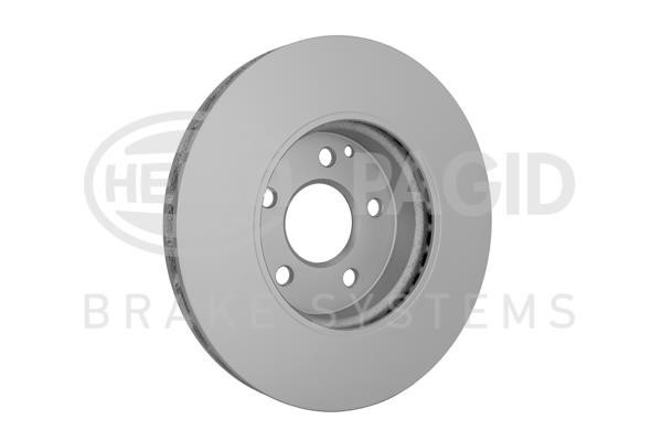 Front brake disc ventilated Hella 8DD 355 127-751