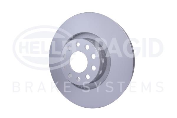 Front vented brake disc Hella 8DD 355 127-421