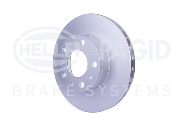 Front vented brake disc Hella 8DD 355 127-811