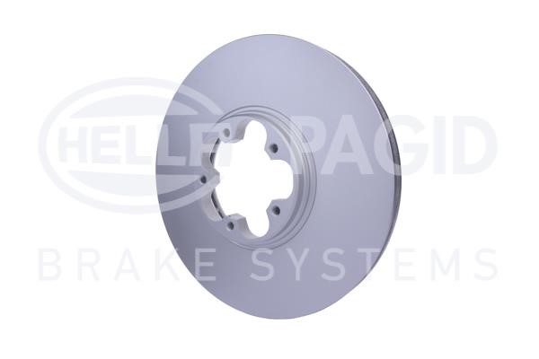 Front vented brake disc Hella 8DD 355 127-541