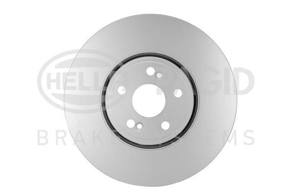 Hella 8DD 355 127-891 Front brake disc ventilated 8DD355127891