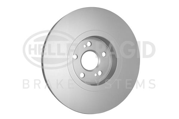 Front vented brake disc Hella 8DD 355 127-891