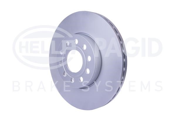 Front vented brake disc Hella 8DD 355 128-001