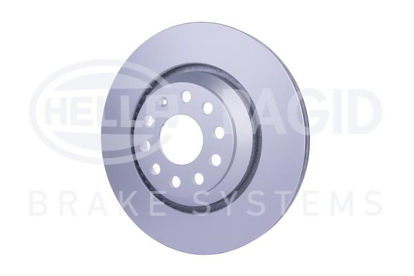Rear ventilated brake disc Hella 8DD 355 128-451
