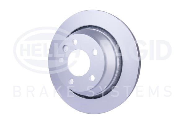 Rear vented brake disc Hella 8DD 355 128-081