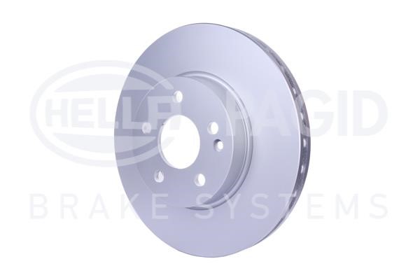 Front vented brake disc Hella 8DD 355 128-131