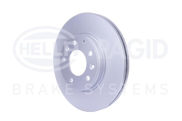 Front vented brake disc Hella 8DD 355 128-181