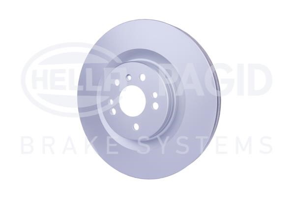 Front vented brake disc Hella 8DD 355 128-591