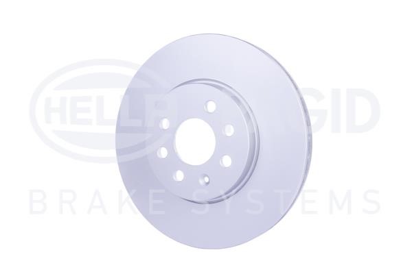 Front vented brake disc Hella 8DD 355 128-211