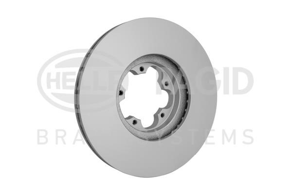 Front vented brake disc Hella 8DD 355 128-631