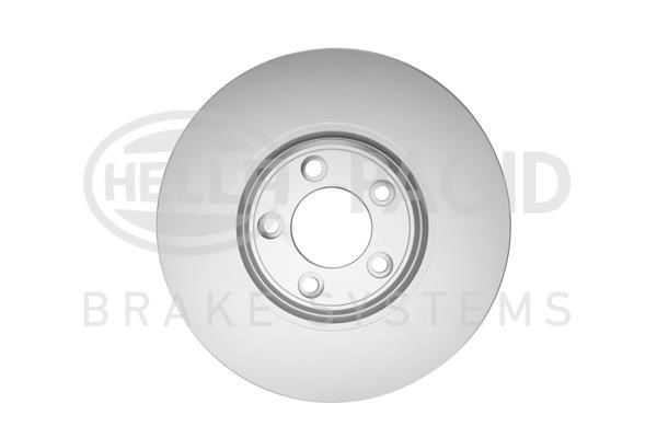 Hella 8DD 355 128-691 Front brake disc ventilated 8DD355128691