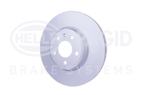 Front vented brake disc Hella 8DD 355 128-711