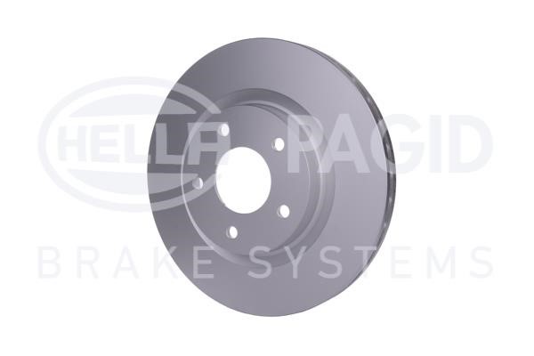 Front vented brake disc Hella 8DD 355 129-041