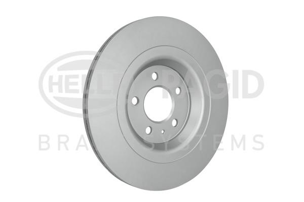 Rear ventilated brake disc Hella 8DD 355 128-741