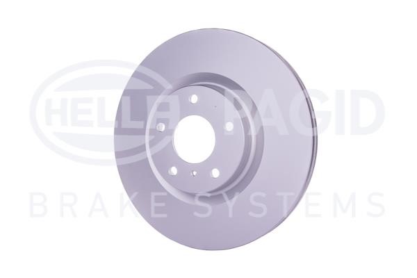 Front vented brake disc Hella 8DD 355 128-771