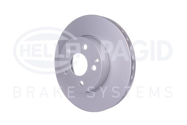 Front vented brake disc Hella 8DD 355 128-781