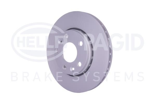 Front vented brake disc Hella 8DD 355 129-121