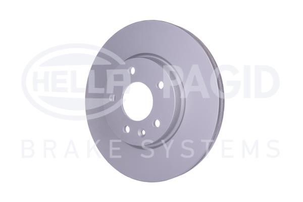 Front brake disc ventilated Hella 8DD 355 129-171