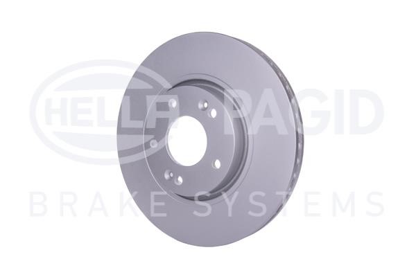 Front brake disc ventilated Hella 8DD 355 128-831