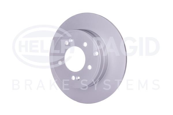 Rear solid brake disc Hella 8DD 355 128-841
