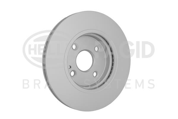 Front brake disc ventilated Hella 8DD 355 128-851