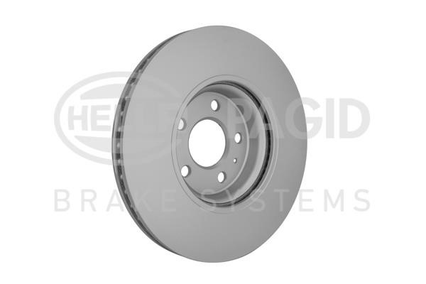 Front brake disc ventilated Hella 8DD 355 129-231
