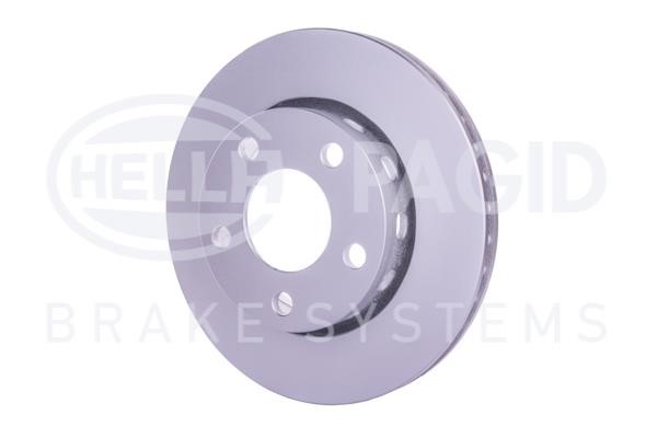Rear vented brake disc Hella 8DD 355 128-901