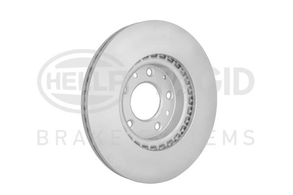 Front vented brake disc Hella 8DD 355 128-991