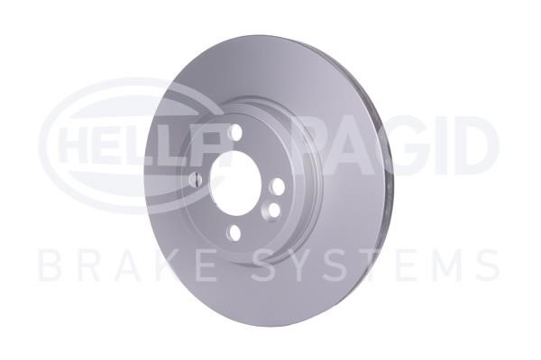 Front vented brake disc Hella 8DD 355 129-021