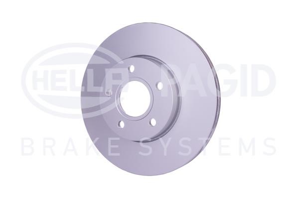 Front vented brake disc Hella 8DD 355 129-361