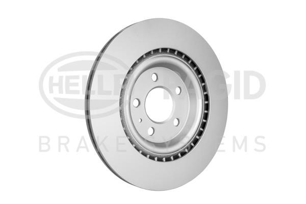 Rear ventilated brake disc Hella 8DD 355 129-381