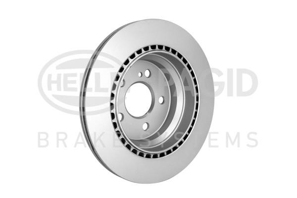 Rear ventilated brake disc Hella 8DD 355 129-791