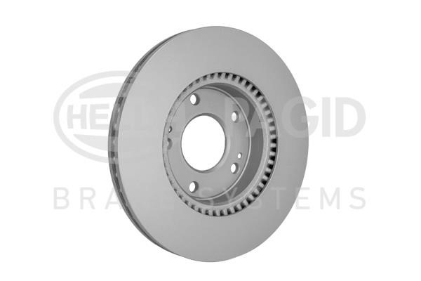 Front vented brake disc Hella 8DD 355 129-431