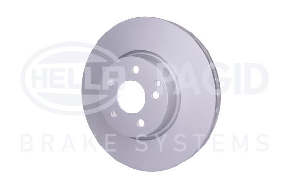 Front vented brake disc Hella 8DD 355 129-521