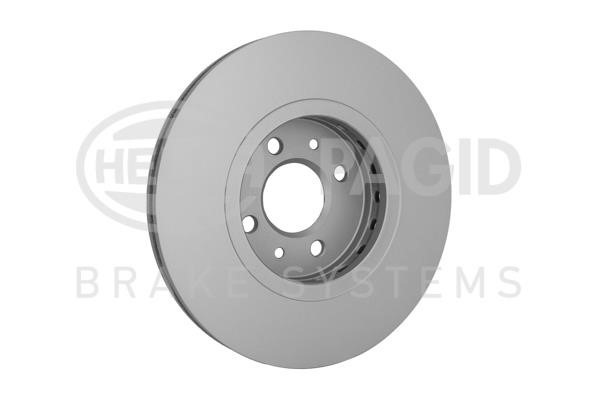 Front brake disc ventilated Hella 8DD 355 129-611