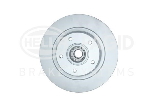 Hella 8DD 355 131-951 Brake disc 8DD355131951