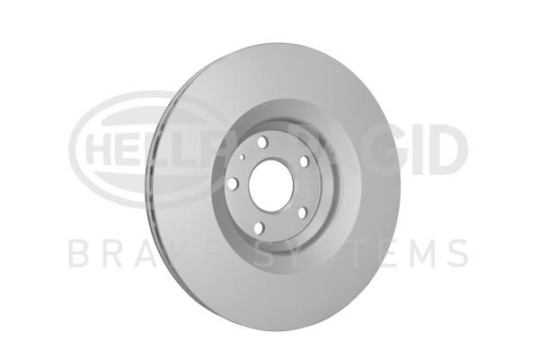 Front brake disc ventilated Hella 8DD 355 129-701