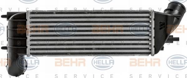 Intercooler, charger Hella 8ML 376 700-714