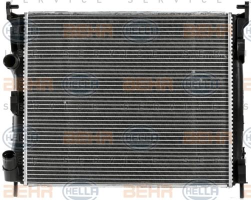 Hella 8MK 376 700-384 Radiator, engine cooling 8MK376700384