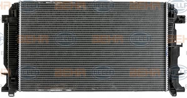 Radiator, engine cooling Hella 8MK 376 701-014