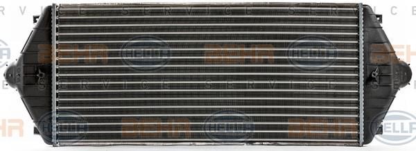 Intercooler, charger Hella 8ML 376 700-544