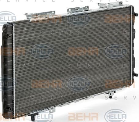 Radiator, engine cooling Hella 8MK 376 700-554