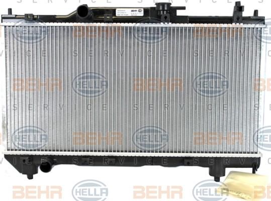 Radiator, engine cooling Hella 8MK 376 718-461