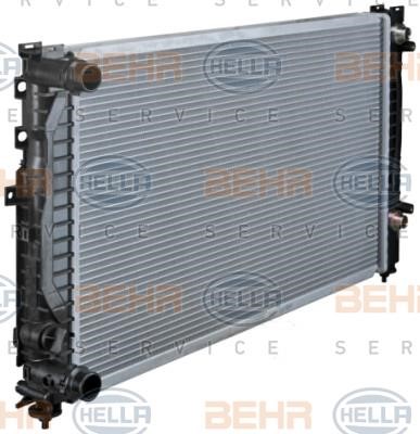 Radiator, engine cooling Hella 8MK 376 716-621