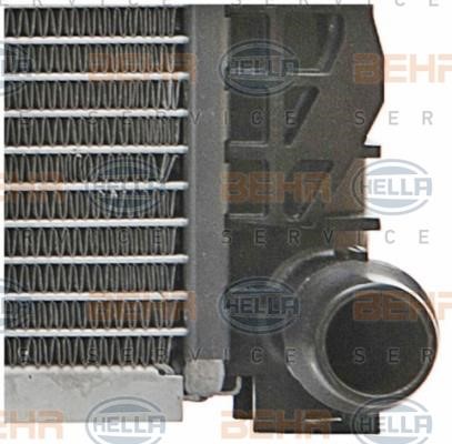 Radiator, engine cooling Hella 8MK 376 716-621