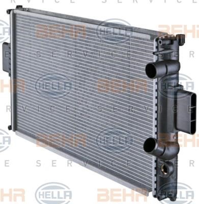 Radiator, engine cooling Hella 8MK 376 724-504