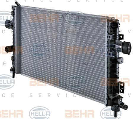 Radiator, engine cooling Hella 8MK 376 745-771