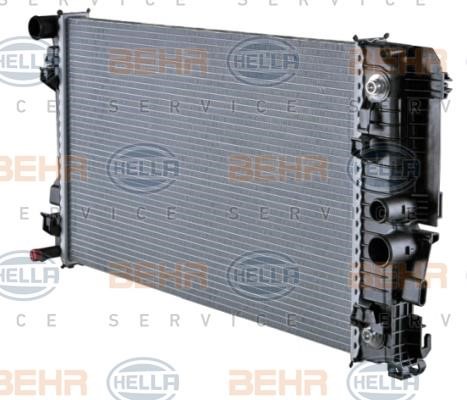 Radiator, engine cooling Hella 8MK 376 756-134
