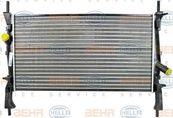 Engine cooling radiator Hella 8MK 376 764-401