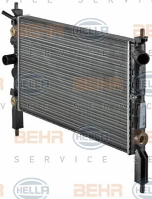 Radiator, engine cooling Hella 8MK 376 771-051
